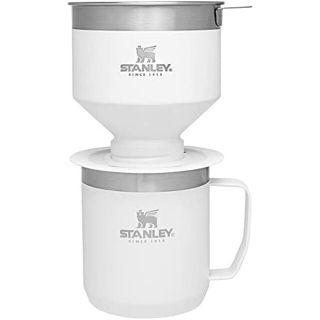 スタンレー(Stanley)の新品【スタンレー】プアオーバー　真空マグ　セット　白　ホワイト(調理器具)