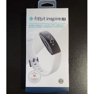 【新品・未開封】Fitbit inspire HR ホワイト(トレーニング用品)