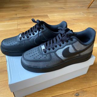 ナイキ(NIKE)のNIKE AIR FORCE 1 US8 26cm ブラック 未使用 B品(スニーカー)