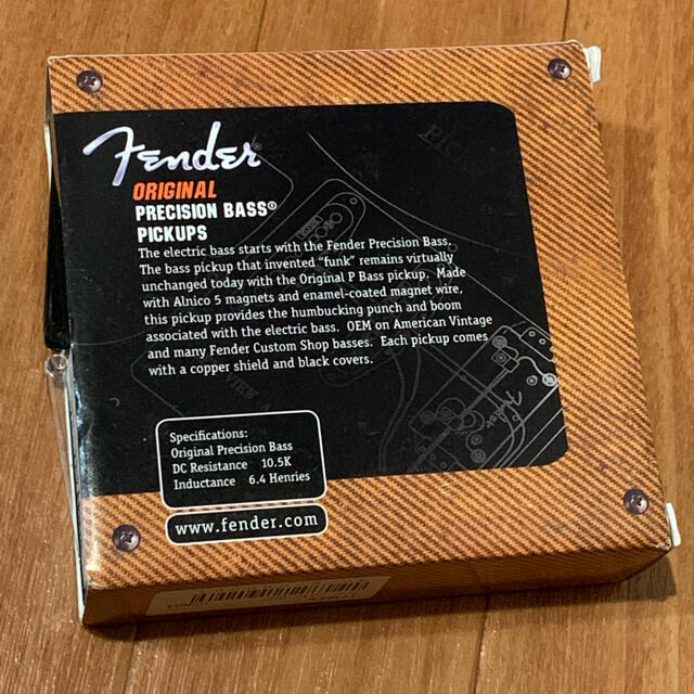 Fender - FENDER Original Precision Bass Pickupsの通販 by saitodenki's  shop｜フェンダーならラクマ