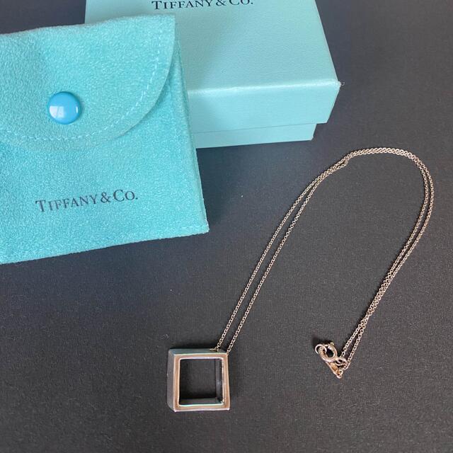 ティファニー ネックレス オープンスクエア TIFFANY & CO.