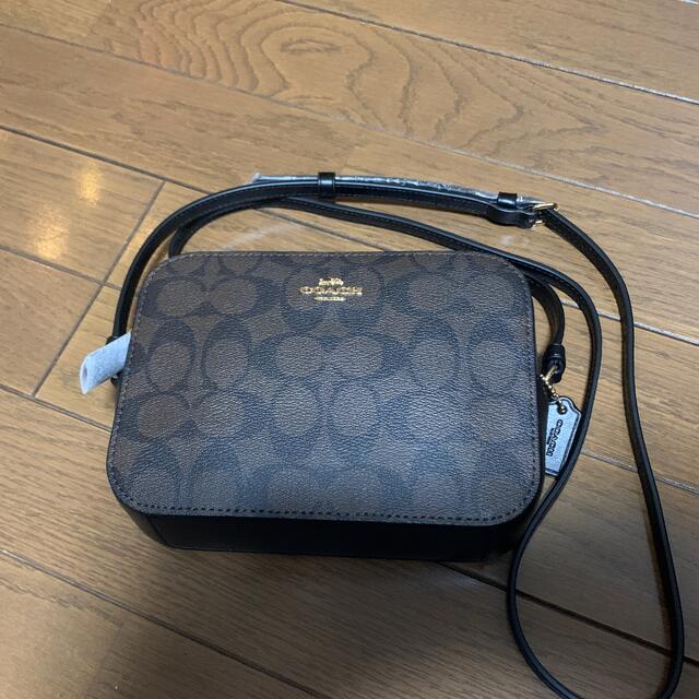 COACH - 【新品未使用】コーチ ミニカメラバッグ シグネチャーの通販