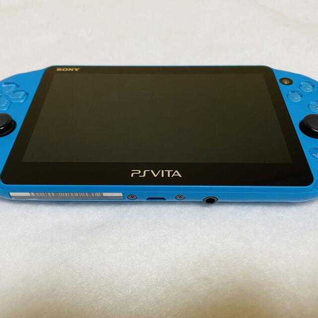 PlayStation Vita - PSVita PCH-2000 ZA23 本体 アクアブルー 動作確認