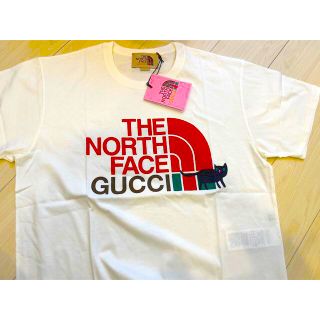 グッチ(Gucci)の最終　新品　GUCCI Northfaceグッチ ノース・フェイス第二弾！シャツ(Tシャツ/カットソー(半袖/袖なし))