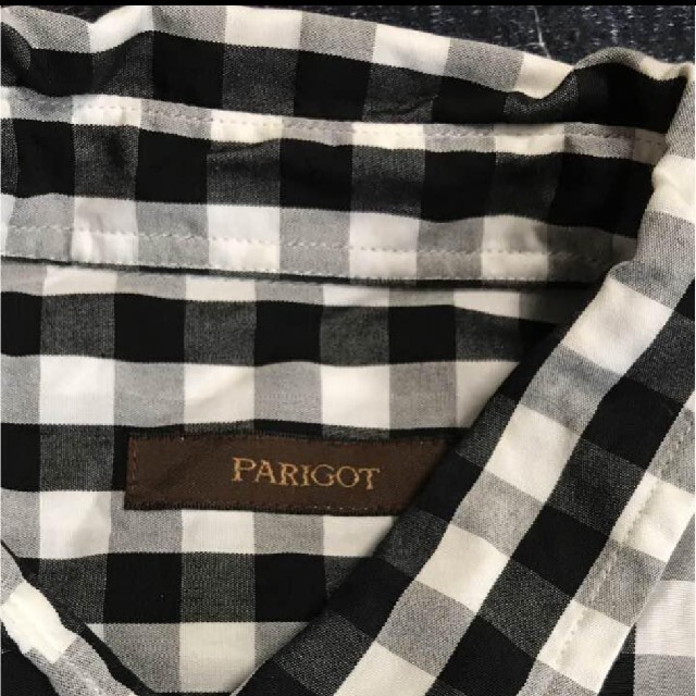 PARIGOT(パリゴ)のパリゴ ギンガムチェックシャツ レディースのトップス(シャツ/ブラウス(長袖/七分))の商品写真