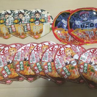 ニッシンショクヒン(日清食品)の鬼滅の刃　日清どん兵衛　コラボ　フタだけ(キャラクターグッズ)