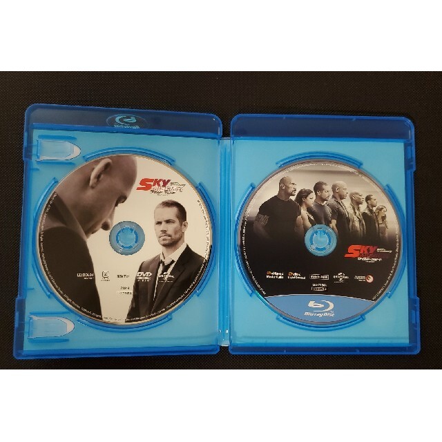 洋画Blu-ray Disc ワイルド スピード SKY MISSION ブルーレイ+DVDセット 【サイズ交換ＯＫ】
