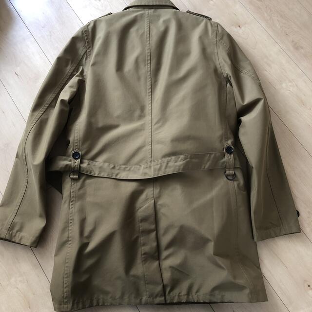 JOHNBULL(ジョンブル)のJohnbull ステンカラーコート　トレンチコート　カーキ　Mサイズ メンズのジャケット/アウター(ステンカラーコート)の商品写真