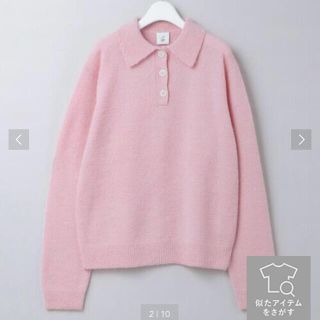 ビューティアンドユースユナイテッドアローズ(BEAUTY&YOUTH UNITED ARROWS)の6(ROKU) COLLAR KNIT/ニット(ニット/セーター)