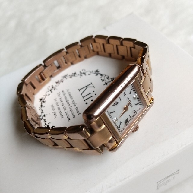 CITIZEN(シチズン)のシチズンkii 腕時計 替えベルト付き レディースソーラー レディースのファッション小物(腕時計)の商品写真