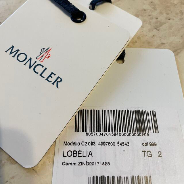 MONCLER - MONCLER モンクレール LOBELIA 黒 ロベリア サイズ2の通販 ...