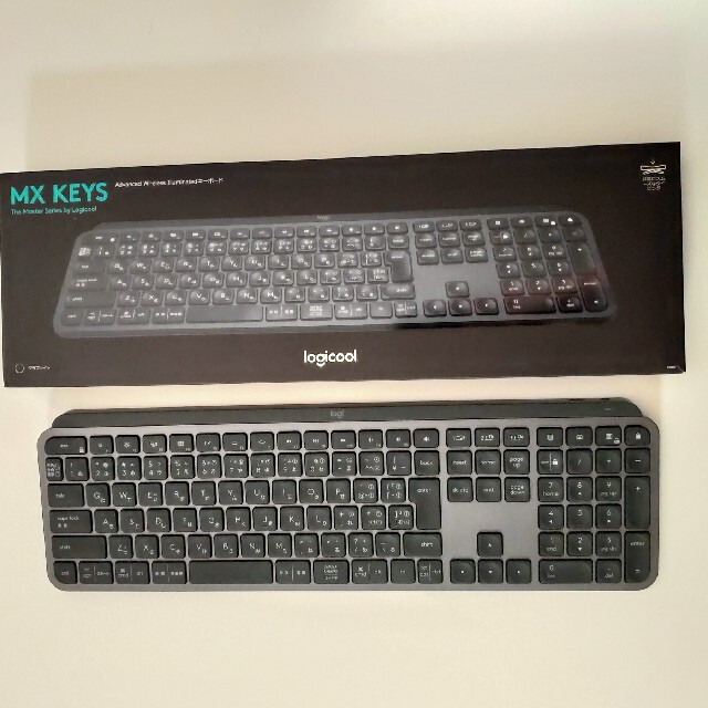 ロジクール アドバンスド ワイヤレスキーボード KX800 MX KEYS 1