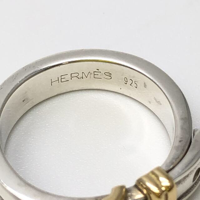 HERMES エルメス サンチュール ベルト リング コンビ 指輪 925 2
