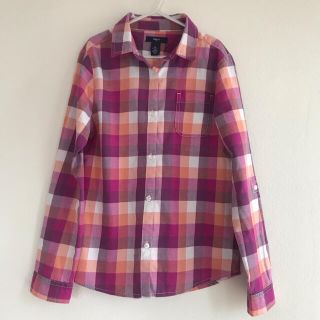 ギャップキッズ(GAP Kids)のギャップキッズ　チェックシャツ　140(Tシャツ/カットソー)