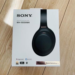 ソニー(SONY)の美品 即納 ワイヤレスヘッドホン WH-1000XM4 ブラック(ヘッドフォン/イヤフォン)