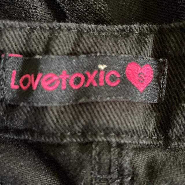 lovetoxic(ラブトキシック)のLovetoxic sサイズ　ショートオーバーオール✨ キッズ/ベビー/マタニティのキッズ服女の子用(90cm~)(パンツ/スパッツ)の商品写真