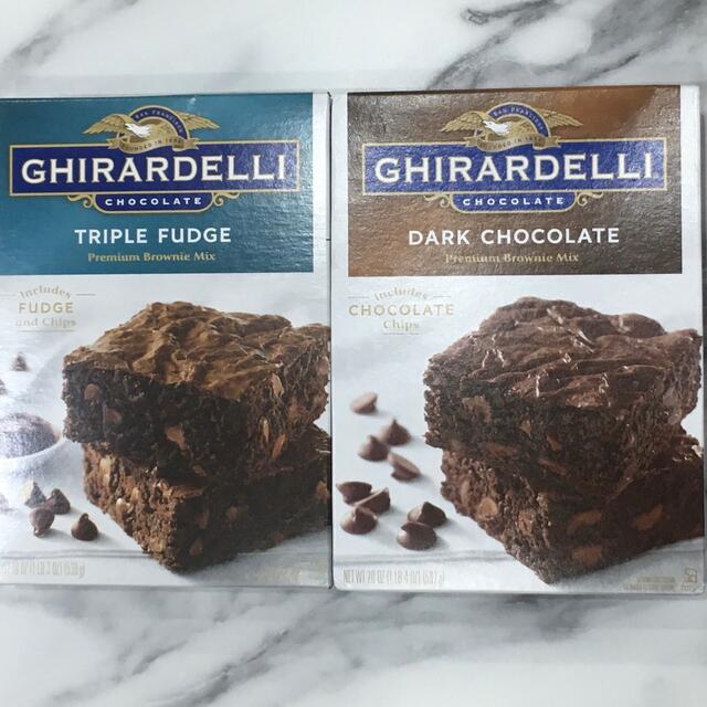 GHIRARDELLI ギラデリ クリスマス バレンタイン ブラウニー ケーキ 食品/飲料/酒の食品(菓子/デザート)の商品写真