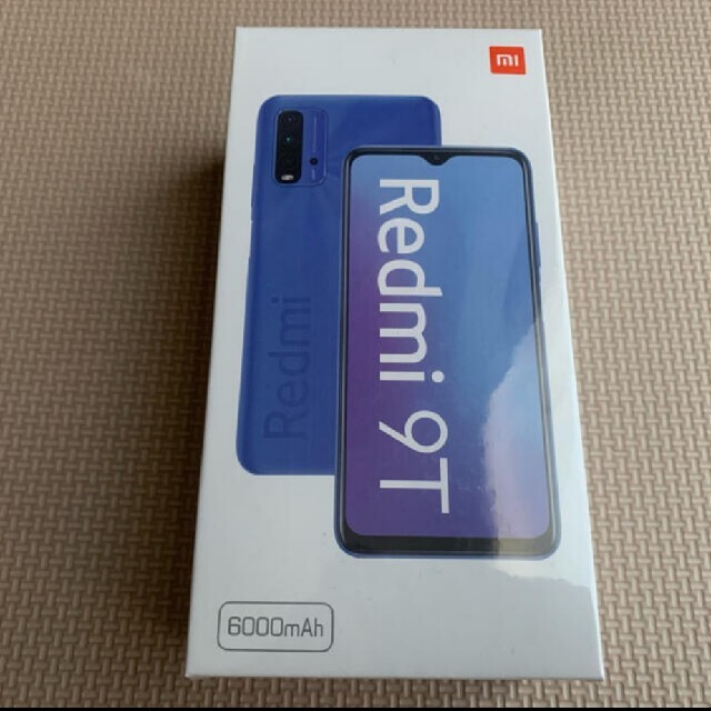 【新品未開封】Xiaomi Redmi 9T 64GBスマートフォン本体