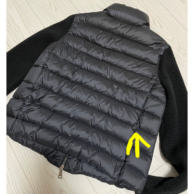 MONCLER(モンクレール)の【MONCLER】ダウンコンビカーディガン レディースのジャケット/アウター(ダウンジャケット)の商品写真