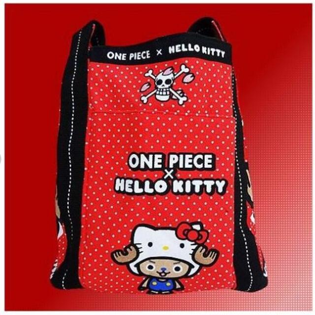 サンリオ 送無✨新品激安✨ワンピース×ハローキティコラボ☆キャンパス☆バルーントートBAGの通販 by Jetstar☆ おそ松くん&サンリオ☆コラボ巾着