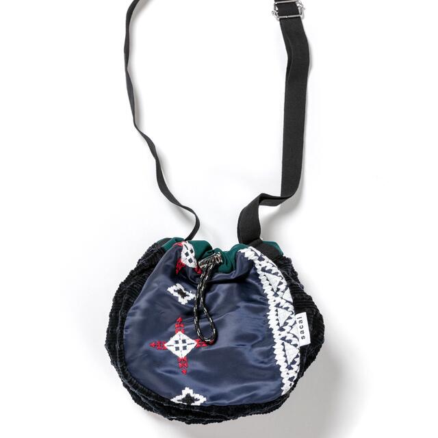 sacai(サカイ)のsacai zantan kinchaku 巾着 バッグ サカイ 新品未使用 レディースのバッグ(ショルダーバッグ)の商品写真