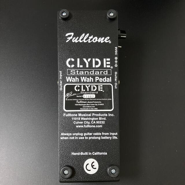Fulltone CLYDE WAH Standerd ギター Fulltone CLYDE WAH Standerd ギター