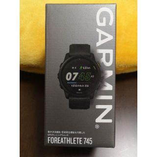 ガーミン(GARMIN)の【新品】ForeAthlete745 Black（日本正規版）(その他)