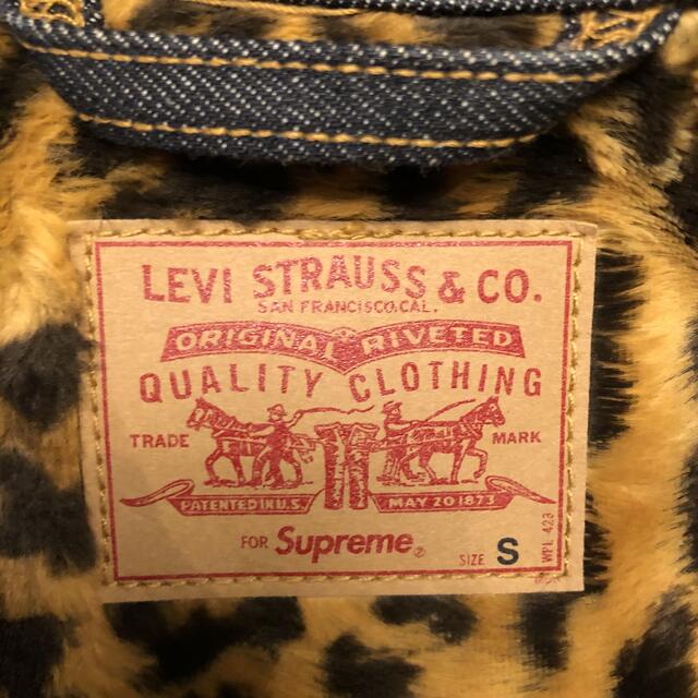 Supreme(シュプリーム)のSupreme × Levis Leopard Denim Jacket メンズのジャケット/アウター(Gジャン/デニムジャケット)の商品写真