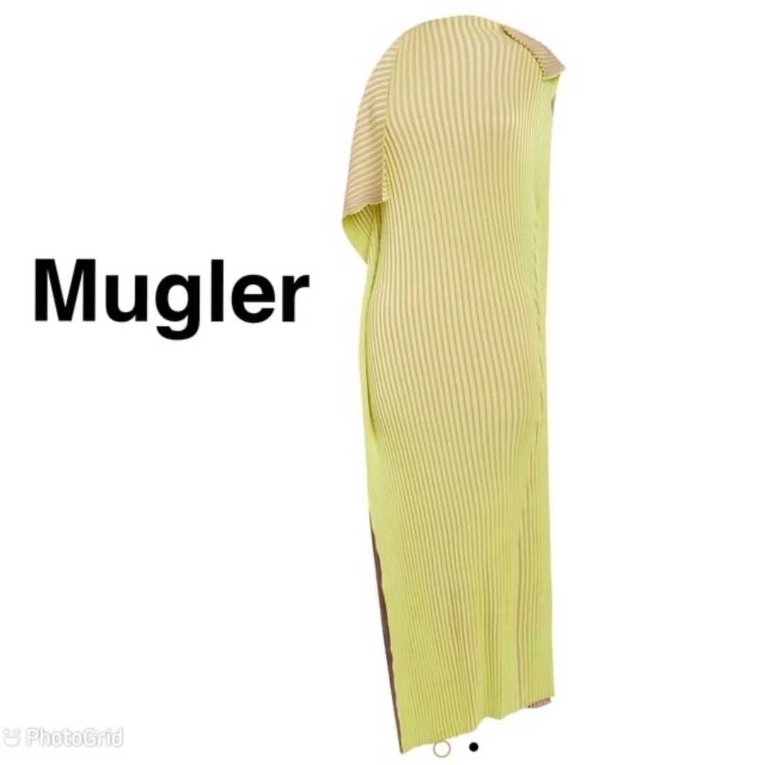 Thierry Mugler(ティエリーミュグレー)の定価15万円　MUGLER ミュグレー　ワンピース/ ドレス レディースのワンピース(ひざ丈ワンピース)の商品写真