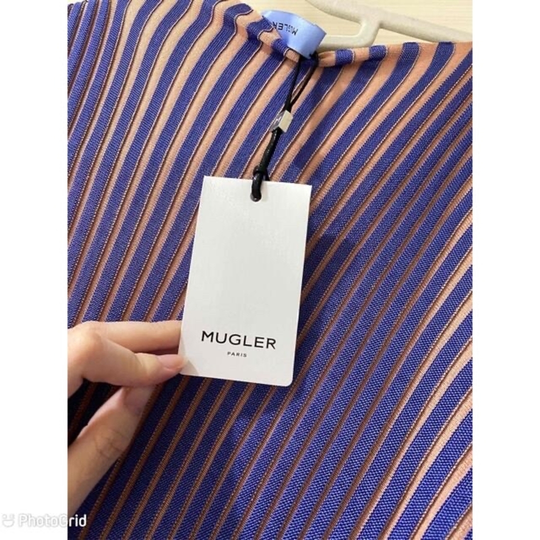 Thierry Mugler(ティエリーミュグレー)の定価15万円　MUGLER ミュグレー　ワンピース/ ドレス レディースのワンピース(ひざ丈ワンピース)の商品写真