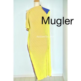 ティエリーミュグレー(Thierry Mugler)の定価15万円　MUGLER ミュグレー　ワンピース/ ドレス(ひざ丈ワンピース)