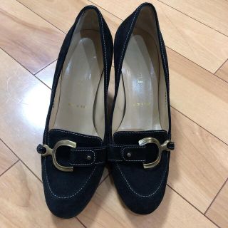 ブルーノマリ(BRUNOMAGLI)の値下げ⭐︎美品⭐︎BRUNOMAGLI  ローファー パンプス　23.5(ハイヒール/パンプス)