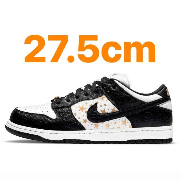 Supreme Nike SB Dunk Low Black 27.5cm