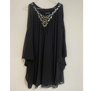 ドレス　ワンピース　黒　ブラック(ナイトドレス)