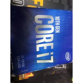 corei7-10700他パーツセット　新品未開封(PCパーツ)