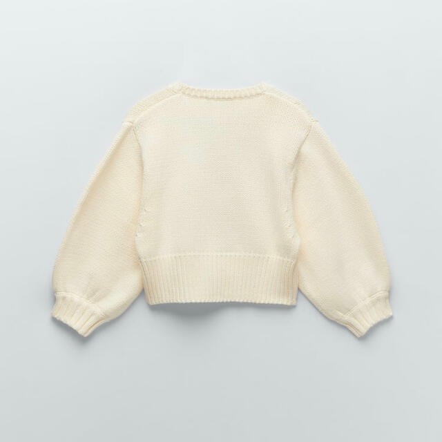 ZARA - 【ZARA】クロップド丈カーディガンの通販 by Plaisir*ᵕ̈ ZARA - 【ZARA】クロップド丈カーディガンの通販 by Plaisir*ᵕ̈