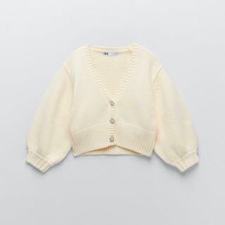 ザラ(ZARA)の【ZARA】クロップド丈カーディガン(カーディガン)