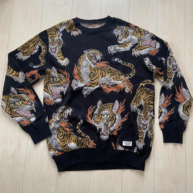 WACKO MARIA(ワコマリア)のWACKO MARIA TIM LEHI JACQUARD CREW NECK メンズのトップス(ニット/セーター)の商品写真