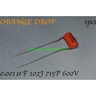 0.001μF 102J 715P Orange Drop オレンジドロップ(その他)