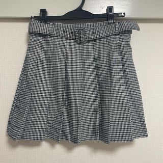 ザラ(ZARA)のチェックプリーツスカート(ミニスカート)