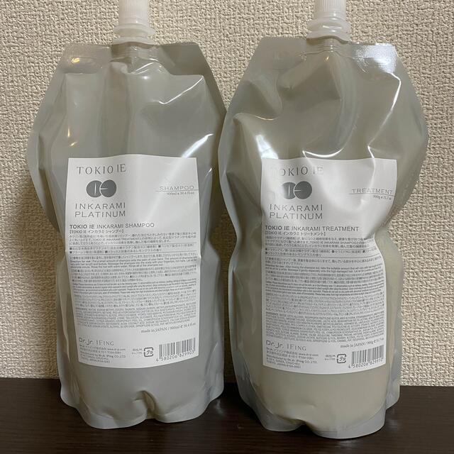 TOKIO(トキオ)のトキオ　インカラミ　プラチナム　シャンプー900ml/トリートメント900ml コスメ/美容のヘアケア/スタイリング(シャンプー/コンディショナーセット)の商品写真