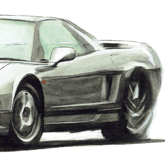 ホンダ(ホンダ)のNC-1172ホンダNSX/S2000限定版画サイン額装済作家平右ヱ門 自動車/バイクの自動車(その他)の商品写真