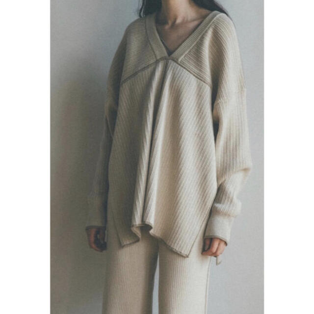 CLANE DOUBLE FACE LINE KNITのサムネイル