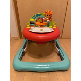 フィッシャープライス(Fisher-Price)の***値下げしました*** フィッシャープライス　折りたたみ歩行器 + バンボ(その他)