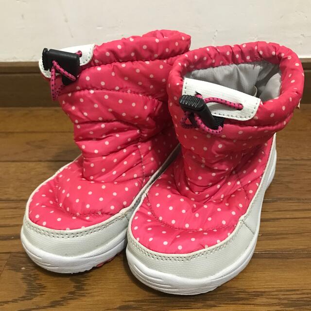 女児用スノーブーツ✴︎16㎝ キッズ/ベビー/マタニティのキッズ靴/シューズ(15cm~)(アウトドアシューズ)の商品写真