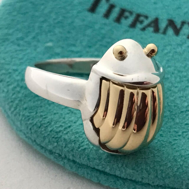 今日の超目玉】 Tiffany & Co. - Tiffany スカラベゴンヒリング 11号美