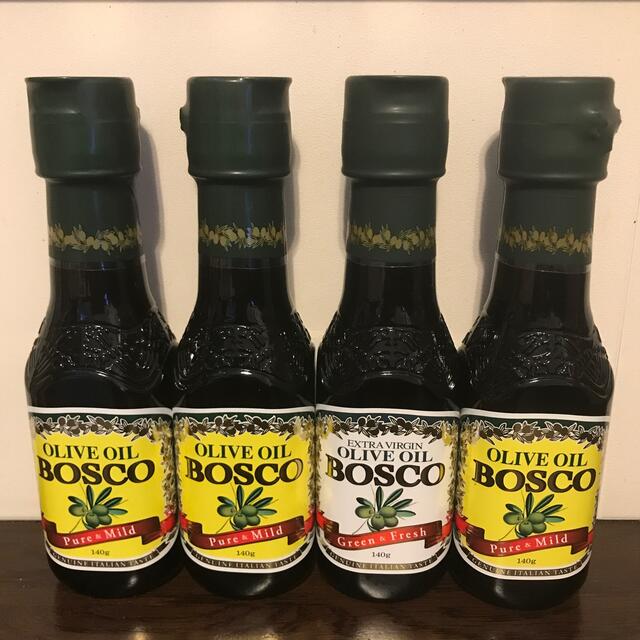 BOSCO オリーブオイル4本セット 食品/飲料/酒の食品(調味料)の商品写真