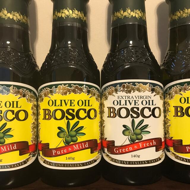BOSCO オリーブオイル4本セット 食品/飲料/酒の食品(調味料)の商品写真