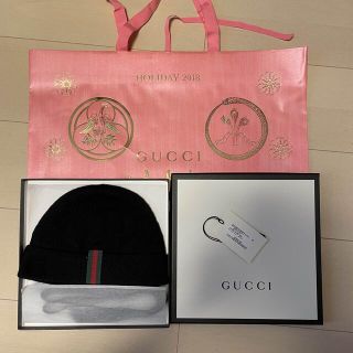 グッチ(Gucci)のグッチ　ニット帽(ニット帽/ビーニー)