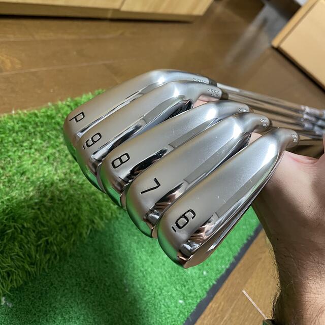 MIZUNO(ミズノ)の【かつさん専用】JPX921 HOT METAL PRO 5-p 6本セット スポーツ/アウトドアのゴルフ(クラブ)の商品写真